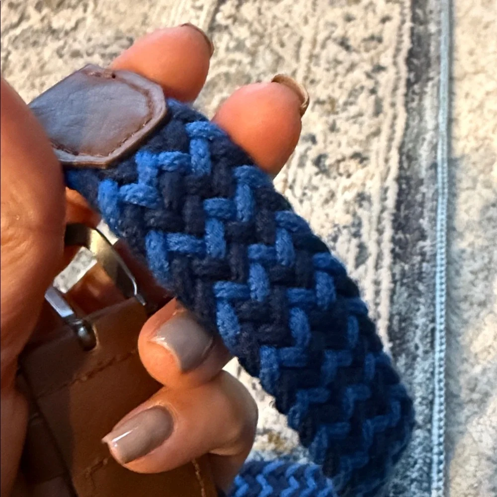 OshKosh B'gosh Blue and Brown Woven Belt